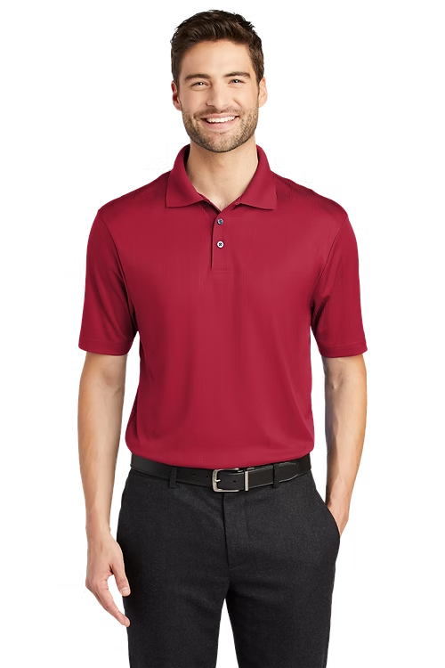 K528 Port Authority® Performance Fine Jacquard Polo