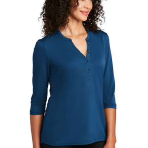 LK750 Port Authority ® Ladies UV Choice Pique Henley
