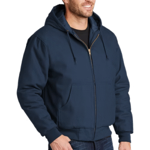 J763H CornerStone® - Duck Cloth Hooded Work Jacket