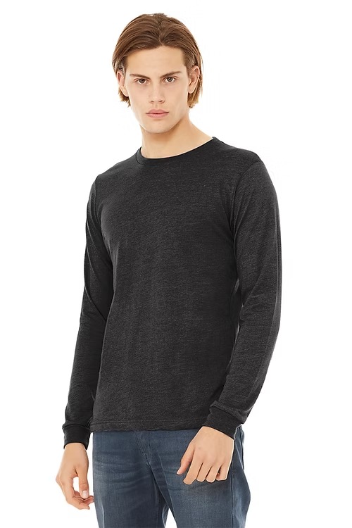 BC3513 BELLA+CANVAS® Unisex Triblend Long Sleeve Tee