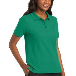 L500 Port Authority® Ladies Silk Touch Polo