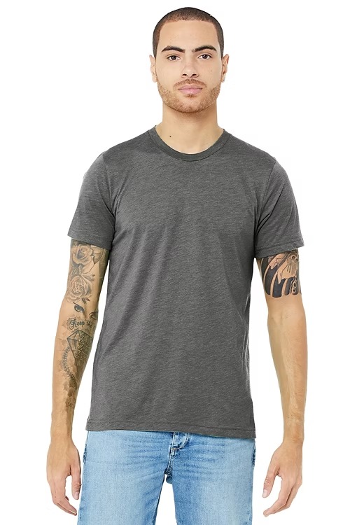 BC3413 BELLA+CANVAS ® Unisex Triblend Short Sleeve Tee Shirts