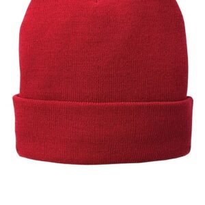 CP90L Port & Company® Fleece Lined Knit Cap